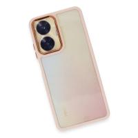 Newface Realme C55 Kılıf Dora Kapak - Pudra