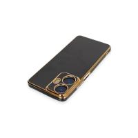 Newface Realme C55 Kılıf Volet Silikon - Siyah