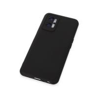 Newface Realme 9i 4G Kılıf Nano içi Kadife Silikon - Siyah