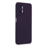 Newface Realme 9i 4G Kılıf Nano içi Kadife Silikon - Mor