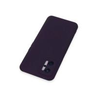 Newface Realme 9i 4G Kılıf Nano içi Kadife Silikon - Mor