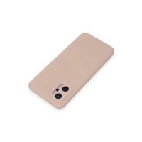 Newface Realme 9i 4G Kılıf Nano içi Kadife Silikon - Pudra