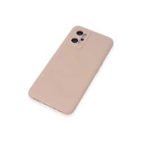 Newface Realme 9i 4G Kılıf Nano içi Kadife Silikon - Pudra