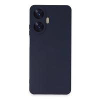 Newface Realme C55 Kılıf Nano içi Kadife Silikon - Mor