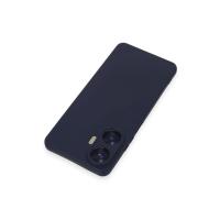 Newface Realme C55 Kılıf Nano içi Kadife Silikon - Mor