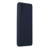 Newface Realme 7 Pro Kılıf Nano içi Kadife Silikon - Lacivert