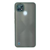 Newface Realme C21 Kılıf Montreal Silikon Kapak - Yeşil