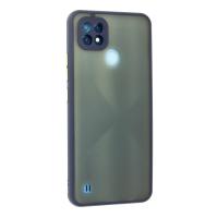 Newface Realme C21 Kılıf Montreal Silikon Kapak - Lacivert