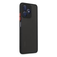 Newface Realme C53 Kılıf Montreal Silikon Kapak - Siyah