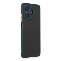 Newface Realme C53 Kılıf Montreal Silikon Kapak - Yeşil