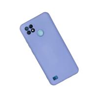 Newface Realme C21 Kılıf Nano içi Kadife Silikon - Lila