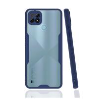 Newface Realme C21 Kılıf Platin Silikon - Lacivert