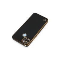 Newface Realme C25Y Kılıf Volet Silikon - Siyah