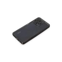 Newface Realme C53 Kılıf Razer Lensli Silikon - Siyah