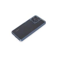 Newface Realme C53 Kılıf Razer Lensli Silikon - Açık Mavi