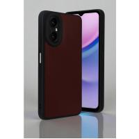 Newface Realme 12 Lite Kılıf Aras Deri Kapak - Bordo