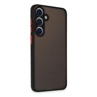 Newface Samsung Galaxy S24 Plus Kılıf Montreal Silikon Kapak - Siyah