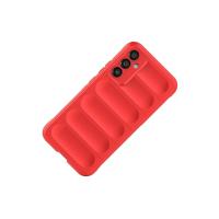 Newface Samsung Galaxy A15 4G Kılıf Optimum Silikon - Kırmızı