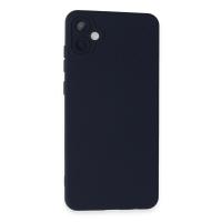 Newface Samsung Galaxy A05 Kılıf Nano içi Kadife Silikon - Lacivert