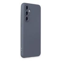 Newface Samsung Galaxy S24 Plus Kılıf Nano içi Kadife Silikon - Gri