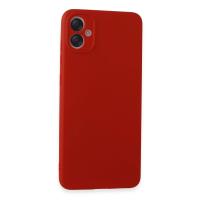 Newface Samsung Galaxy A05 Kılıf First Silikon - Kırmızı