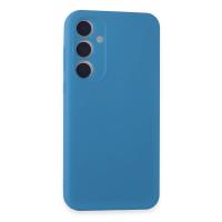 Newface Samsung Galaxy A55 5G Kılıf First Silikon - Mavi