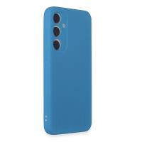 Newface Samsung Galaxy A55 5G Kılıf First Silikon - Mavi