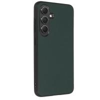 Newface Samsung Galaxy A15 4G Kılıf Taft Kapak - Koyu Yeşil