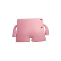 Newface Samsung Galaxy Tab A9 Kılıf Karakter Tablet Silikon - Açık Pembe