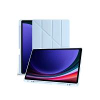 Newface Samsung Galaxy X610 Tab S9 FE Plus 12.4 Kılıf Kalemlikli Mars Tablet Kılıfı - Mavi