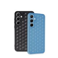 Newface Samsung Galaxy A25 5G Kılıf Petek Silikon Kapak - Mavi