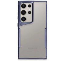 Newface Samsung Galaxy S23 Ultra Kılıf Boyi Silikon Kapak - Lacivert