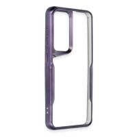 Newface Samsung Galaxy S24 Kılıf Boyi Silikon Kapak - Derin Mor