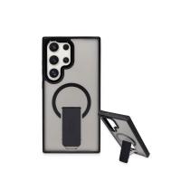 Newface Samsung Galaxy S24 Ultra Tork Magsafe Standlı Kapak - Lila