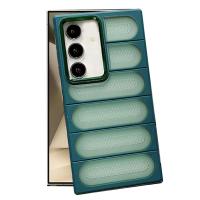 Newface Samsung Galaxy S24 Plus Kılıf Airmax Silikon Kapak - Koyu Yeşil