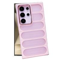 Newface Samsung Galaxy S24 Ultra Kılıf Airmax Silikon Kapak - Pembe