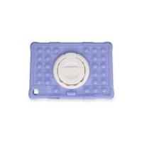 Newface Samsung Galaxy Tab A9 Kılıf Patpat El Tutma Aparatlı Standlı Tablet Silikon - Lila