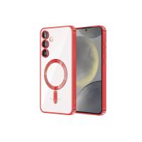 Newface Samsung Galaxy S24 Plus Kılıf Kross Magneticsafe Kapak - Kırmızı