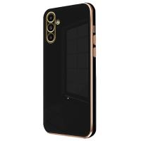 Newface Samsung Galaxy M15 Kılıf Volet Silikon - Siyah