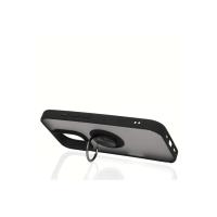 Newface Samsung Galaxy S24 FE Kılıf Montreal Yüzüklü Silikon Kapak - Lacivert