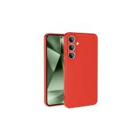 Newface Samsung Galaxy S24 FE Kılıf Nano içi Kadife Silikon - Kırmızı