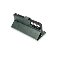 Newface Samsung Galaxy A05S Kılıf Trend S Plus Kapaklı Kılıf - Yeşil