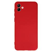 Newface Samsung Galaxy A04 Kılıf First Silikon - Kırmızı