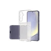 Newface Samsung Galaxy S24 FE Kılıf Kart Şeffaf Silikon - Şeffaf