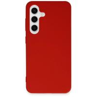 Newface Samsung Galaxy S24 Kılıf First Silikon - Kırmızı