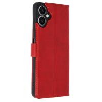 Newface Samsung Galaxy A06 Kılıf Trend S Plus Kapaklı Kılıf - Kırmızı