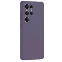 Newface Samsung Galaxy S25 Ultra Kılıf Nano içi Kadife Silikon - Mor