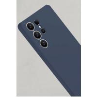 Newface Samsung Galaxy S25 Ultra Kılıf Nano içi Kadife Silikon - Lacivert