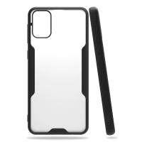 Newface Samsung Galaxy M31 Kılıf Platin Silikon - Siyah