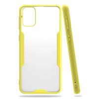 Newface Samsung Galaxy M31 Kılıf Platin Silikon - Sarı